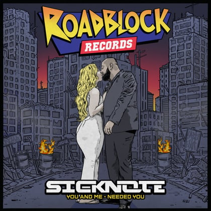 You and Me album by Sicknote (UK) - Drum and Bass Cover Art