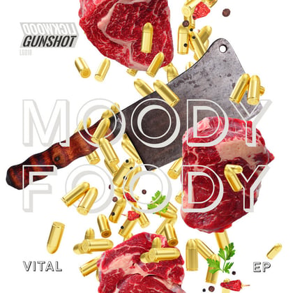Moody Foody album by Vital - Drum and Bass Cover Art