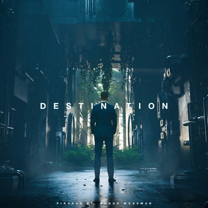 Destination album by Pirapus - Drum and Bass Cover Art