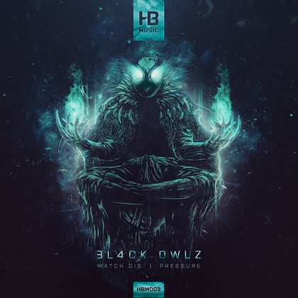 Watch Dis / Pressure album by Bl4ck Owlz - Drum and Bass Cover Art