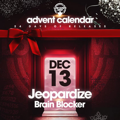 Brain Blocker album by Jeopardize - Drum and Bass Cover Art