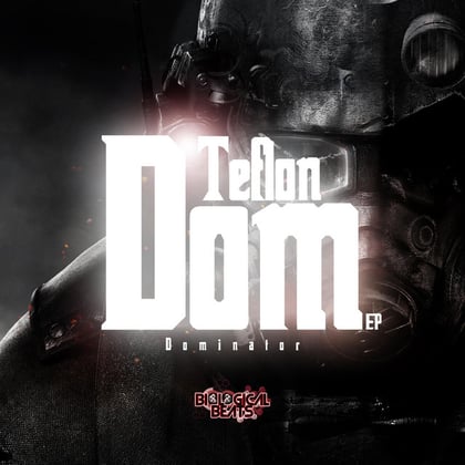 Teflon Dom EP album by Dominator - Drum and Bass Cover Art