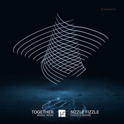 Together (IMANU / Signal Remix) / Sizzle Fizzle (Circuits Rewire) album by Mefjus, Circuits & IMANU - Drum and Bass Cover Art