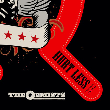 Hurt Less album by The Qemists - Drum and Bass Cover Art