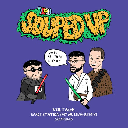 Space Station (My Nu Leng Remix) album by Voltage - Drum and Bass Cover Art
