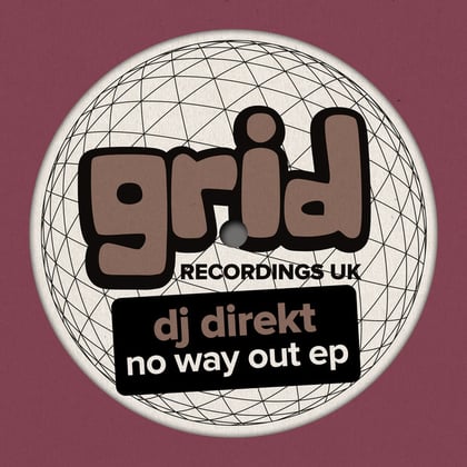 No Way Out EP album by DJ Direkt - Drum and Bass Cover Art