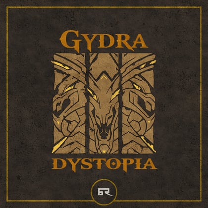 Dystopia album by Gydra - Drum and Bass Cover Art