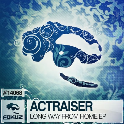 Long Way From Home EP album by Actraiser - Drum and Bass Cover Art