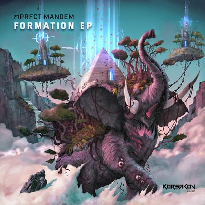 Formation EP album by PRFCT Mandem - Drum and Bass Cover Art