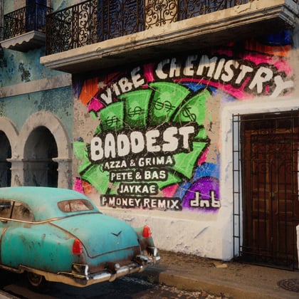Baddest (feat. Pete & Bas, Jaykae, Grima x Azza & P Money) [Edit] album by Vibe Chemistry - Drum and Bass Cover Art