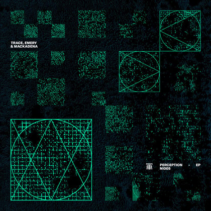 Perception album by DJ Trace, Mackadena & Emery - Drum and Bass Cover Art