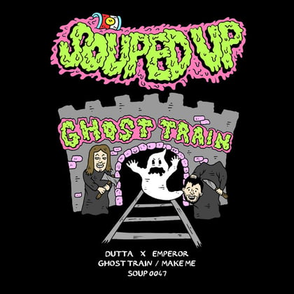 Ghost Train album by Dutta & Emperor - Drum and Bass Cover Art