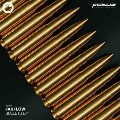 Bullets EP album by FarFlow - Drum and Bass Cover Art