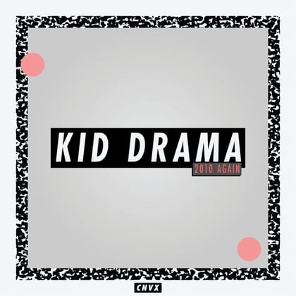 2010 Again album by Kid Drama - Drum and Bass Cover Art