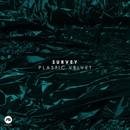 Plastic Velvet album by Survey & Theory - Drum and Bass Cover Art