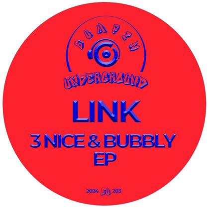 3 Nice & Bubbly EP album by Link & Dave Spoon - Drum and Bass Cover Art