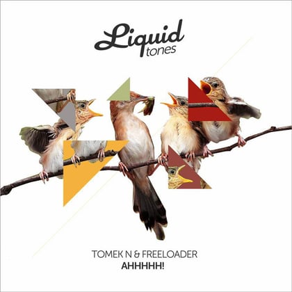 Ahhhhh! album by Tomek N - Drum and Bass Cover Art