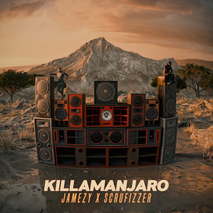 Killamanjaro album by Jamezy - Drum and Bass Cover Art