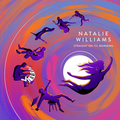 Straight on Til Morning album by Natalie Williams - Drum and Bass Cover Art