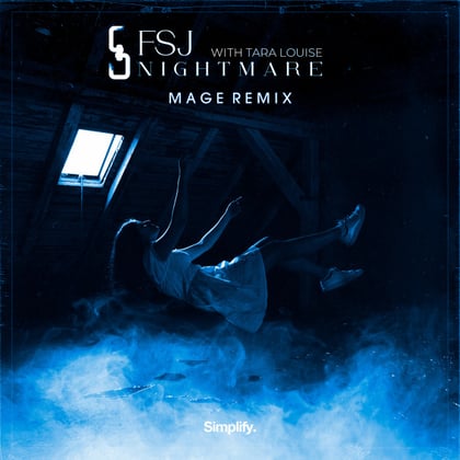 Nightmare (Mage Remix) album by Mage, FSJ & Tara Louise - Drum and Bass Cover Art