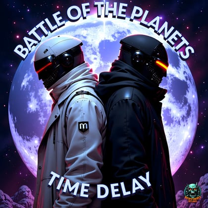 Time Delay album by Battle of The Planets - Drum and Bass Cover Art