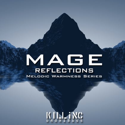 Reflections album by Mage - Drum and Bass Cover Art