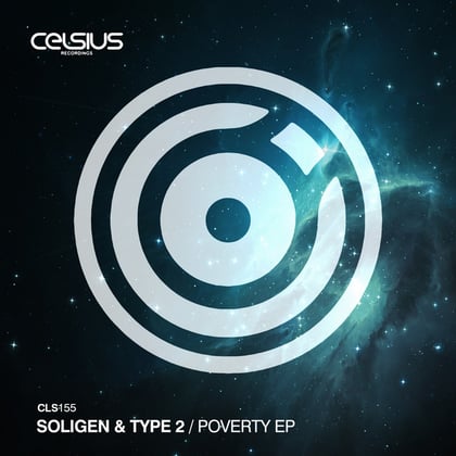 Poverty EP album by Soligen - Drum and Bass Cover Art