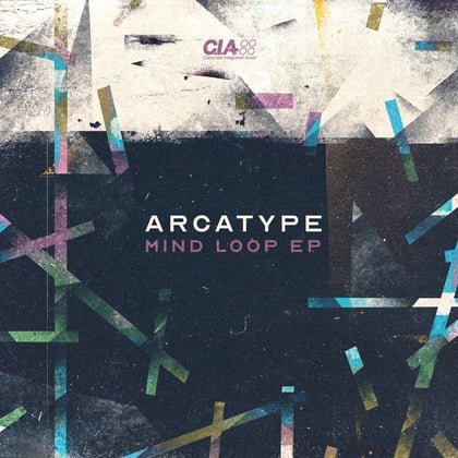 Mind Loop EP album by Arcatype - Drum and Bass Cover Art
