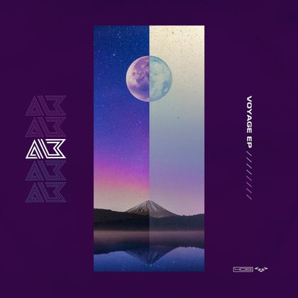 Voyage EP album by ALB - Drum and Bass Cover Art