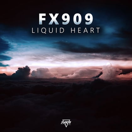 Liquid Heart album by FX909 - Drum and Bass Cover Art