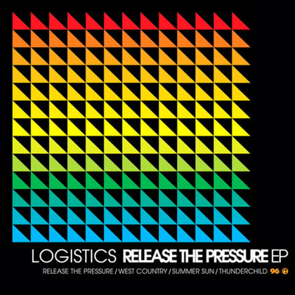Release The Pressure album by Logistics - Drum and Bass Cover Art