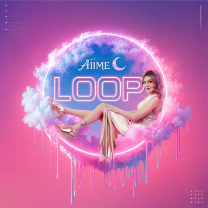 Loop album by AIIME C - Drum and Bass Cover Art