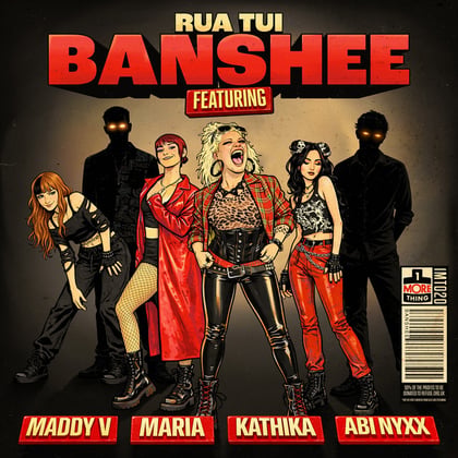 BANSHEE album by Kathika, Rua Tui & Maddy V - Drum and Bass Cover Art