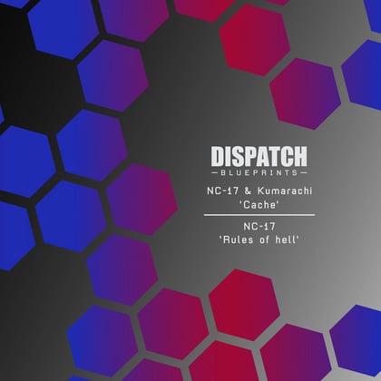 Dispatch Blueprints 007 album by NC-17 & Kumarachi - Drum and Bass Cover Art