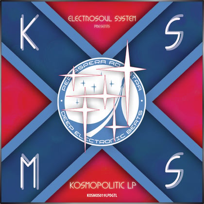 V/A Electrosoul System presents Kosmopolitic LP album by Electrosoul System - Drum and Bass Cover Art