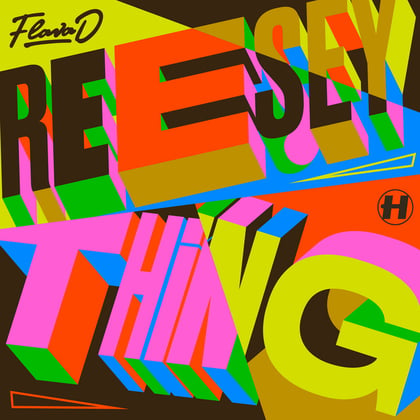 Reesey Thing album by Flava D - Drum and Bass Cover Art