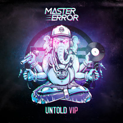 Untold (VIP) album by Master Error - Drum and Bass Cover Art