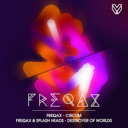Circum / Destroyer of Worlds album by Freqax - Drum and Bass Cover Art