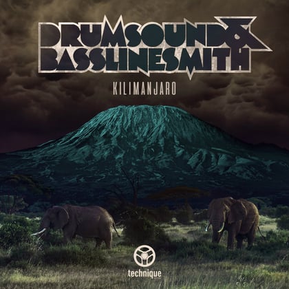 Kilimanjaro album by Drumsound & Bassline Smith - Drum and Bass Cover Art