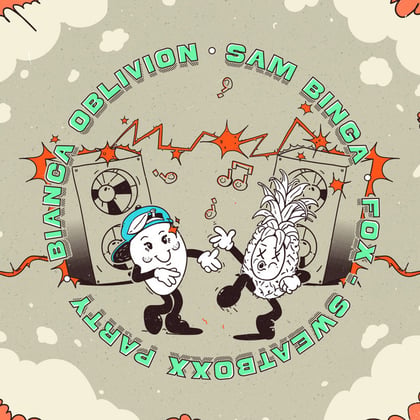 Sweatboxx Party EP album by Fox - Drum and Bass Cover Art