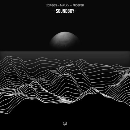 Soundboy album by Xorgen, Mailky & Frosper - Drum and Bass Cover Art
