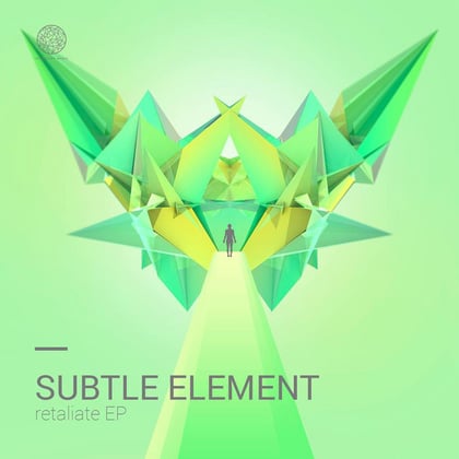 Retaliate EP album by Subtle Element - Drum and Bass Cover Art
