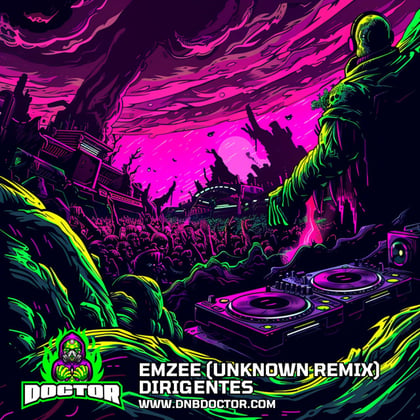 Dirigentes album by EmZee - Drum and Bass Cover Art