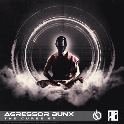 The Curse album by Agressor Bunx - Drum and Bass Cover Art