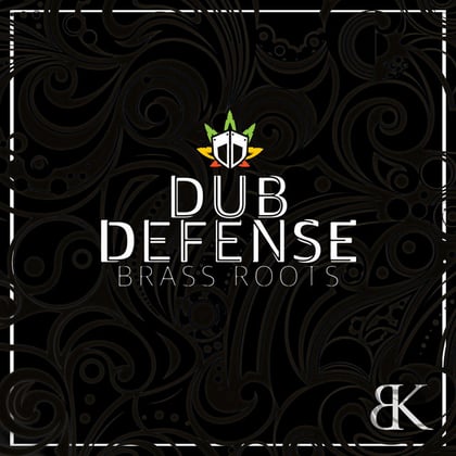 Brass Roots album by Dub Defense - Drum and Bass Cover Art
