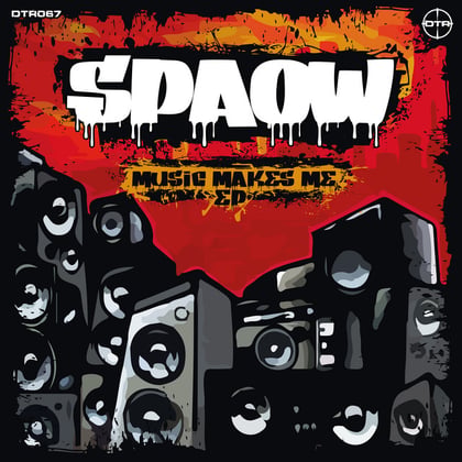 Music Makes Me album by Spaow - Drum and Bass Cover Art