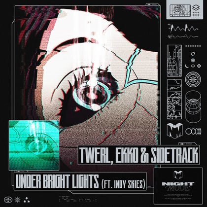 Under Bright Lights album by Ekko & Sidetrack - Drum and Bass Cover Art