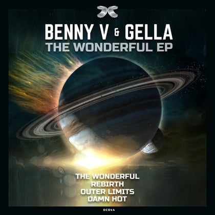 The Wonderful album by Benny V - Drum and Bass Cover Art