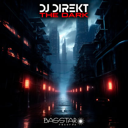 The Dark album by DJ Direkt - Drum and Bass Cover Art