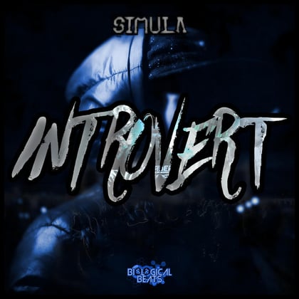 Introvert album by Simula - Drum and Bass Cover Art